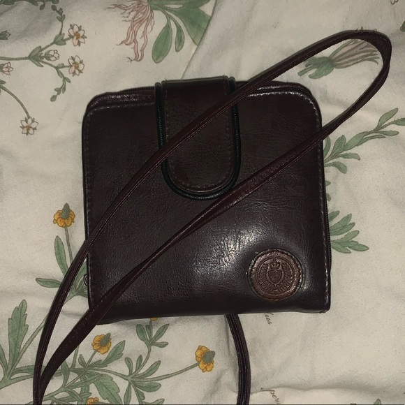NWOT 4/30 Minimalism Leather Burgundy Side Bag✨ - Picture 8 of 8